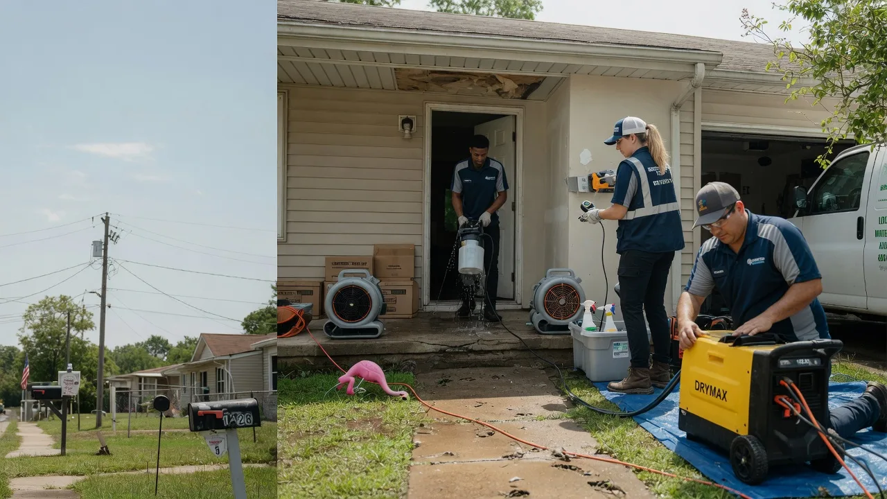 Storm Damage Water Removal in Jefferson, TX near me